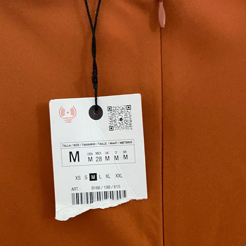 Zara Terracotta Maxi Dress - Picture 3 of 3